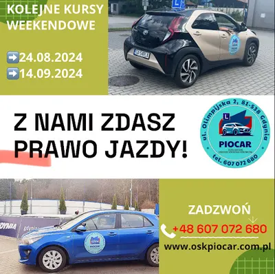 PioCar Piotr Antosik Ośrodek Szkolenia Kierowców w Gdyni